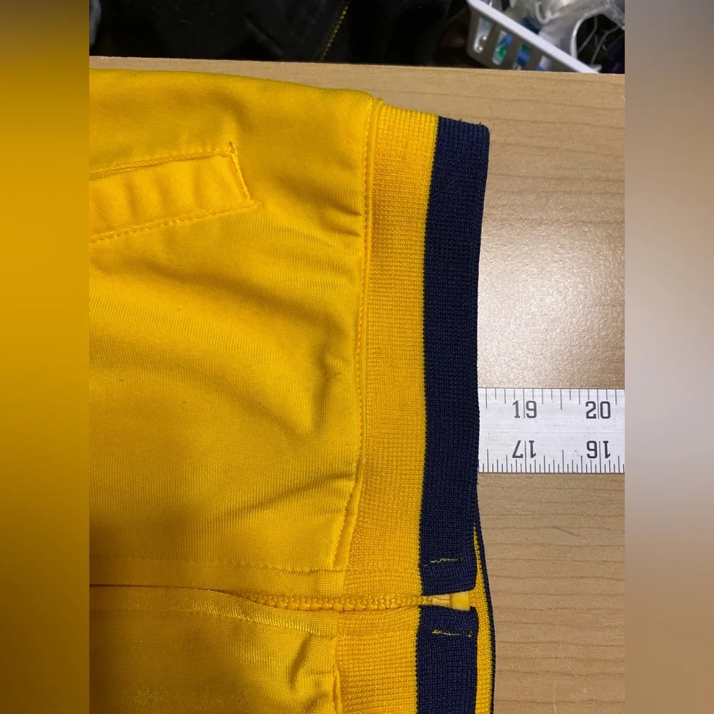 FILA Retro Track Jacket Yellow Navy White Boys 4